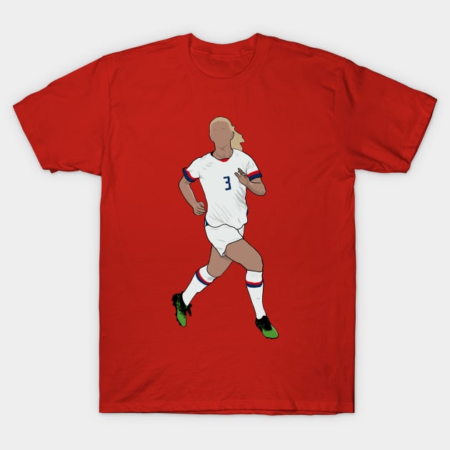 Sam Mewis USWNT T-Shirt by Hevding